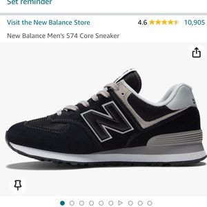 New Balance Mens 574 Core Sneaker